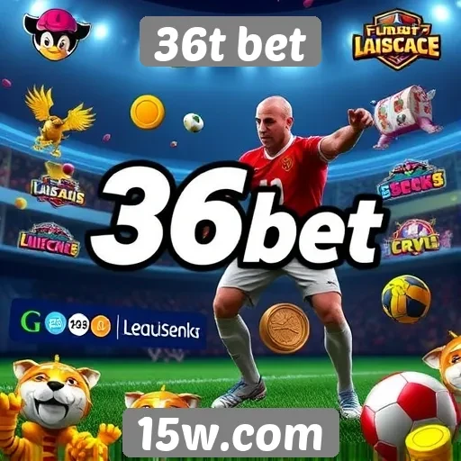 Variedade de jogos disponíveis no 36t bet